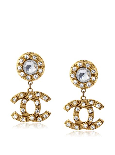 chanel earrings edmonton|chanel symbol earrings.